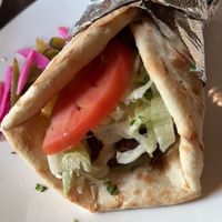 Falafel wrap  at Aladin Mediterranean Kitchen in Fredericksburg