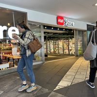   at AM Store in Stockholm
