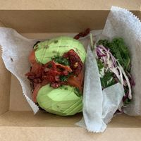 Tomato & avocado yummy!! #Veganuary at Copenhagen European Kitchen & Bakery in Katy