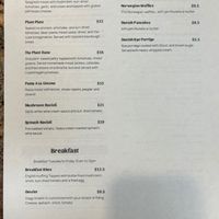 Here is the new vegetarian 🌱 menu  at Copenhagen European Kitchen & Bakery in Katy