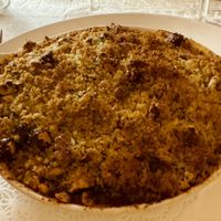 Vegan eggplant bake.   at Man Friday in Kinsale