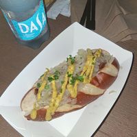 Pretend you can see the sausage at Walt Disney World - B.B. Wolf's Sausage Co - Kiosk in Lake Buena Vista