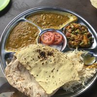 Delicious thali!  at Shankara Vegis in Agra