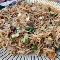 Veggie fried rice at Shankara Vegis in Agra