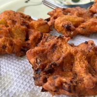 Pakoras veggie at Shankara Vegis in Agra