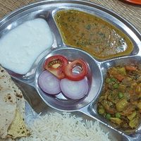Vegetarian Thali at Shankara Vegis in Agra