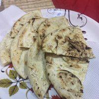 Vegan naan  at Shankara Vegis in Agra