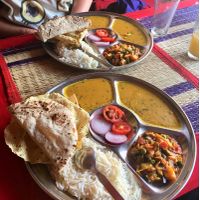Thali (140 rupees for all!!!) at Shankara Vegis in Agra