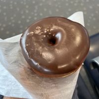 Chocolate glazed  at DEN - Voodoo Doughnut - Concourse B in Denver