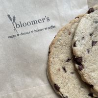 Chocolate chip cookies   at bloomer's in Burlington