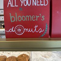 Love the signs  at bloomer's in Burlington