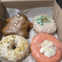 Vegan friendly donuts   at bloomer's in Burlington