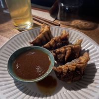 Vegetable dumplings   at Gomi Ramen Shop in Brunswick