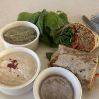 Wrap 400r  at Anokhi Cafe in Jaipur