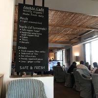 Inside at Anokhi Cafe in Jaipur