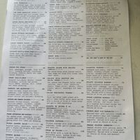 Food menu  at Casette in Dubai