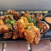 Cauliflower bites  at Richardson's Bistro in Coles Bay