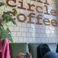 My cat’s second home basically. We love the coffee and atmosphere here. 💖  at Full Circle Coffee in Ghent