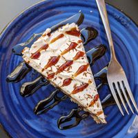 Cake at Mala Leche in Malaga