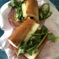 Tofu baguette  at Cafe Lavie Vietnamese in Boca Raton