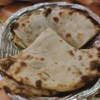 Alo Naan (Plain naan with potato, ask them to not add butter) at Kohinoor Indian Restaurant in Koh Samui