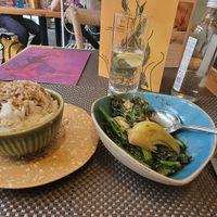Beautiful plates and tasty food. at Giggling Squid in Harrogate