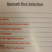 Sides at Indian Royal Spicy in Brussels