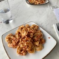 Tofu ragu at Italian night at Sadie Cooks Plants in Seattle