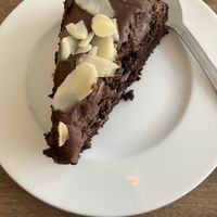 Chocolate fudge cake   at Nooch Bar and Kitchen in Stirling