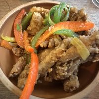 Oyster mushrooms   at Nooch Bar and Kitchen in Stirling