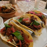 Banana blossom tacos at Nooch Bar and Kitchen in Stirling