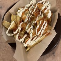 Patatas bravas  at Karpanta in Sevilla