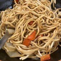 Wok de verduras  at Karpanta in Sevilla