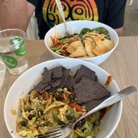 Seoul bowl and fiesta bowl   at Crisp & Green in Fort Collins