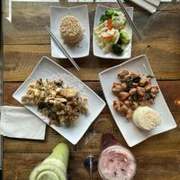   at Vegan District Asian Eatery in Loma Linda