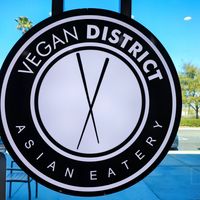 Meals were delicious at Vegan District Asian Eatery in Loma Linda