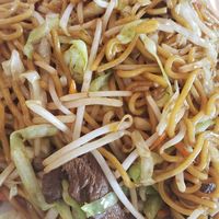 Beef Chow Mein at Vegan District Asian Eatery in Loma Linda