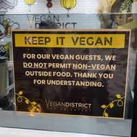   at Vegan District Asian Eatery in Loma Linda