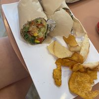 NOTSalmon burrito   at Healthy Poke in Malaga