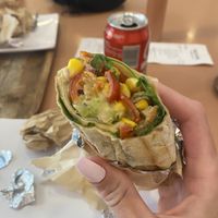 NOTSalmon burrito   at Healthy Poke in Malaga