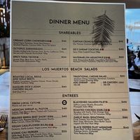 Dinner Menu January 2023  at Daiquiri Dick's in Puerto Vallarta