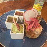 Vegan burrito 😋   at Daiquiri Dick's in Puerto Vallarta