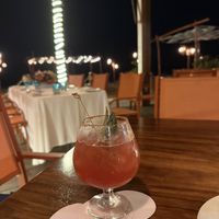 Mmmm….cranberry and pomegranate margarita   at Daiquiri Dick's in Puerto Vallarta