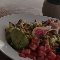cauliflower chimmichurri bowl  at Daiquiri Dick's in Puerto Vallarta