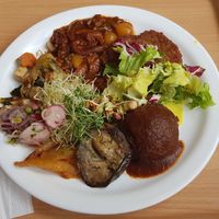 Mixed plate at Cassius Garten in Bonn