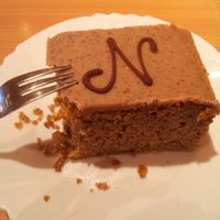 Nusskuchen at Cassius Garten in Bonn