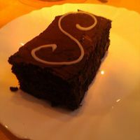 Yummy vegan chocolate cake! at Cassius Garten in Bonn