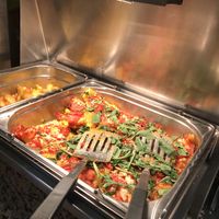 Polenta pizza  at Cassius Garten in Bonn