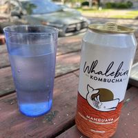 Yay for water in reusable cups! The booch was good!   at From the Hearth Kitchen & Pie Shop in Red Bluff