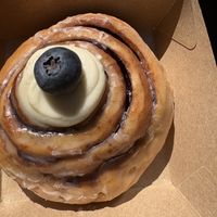 Blueberry roll  at La Moderneta in Girona